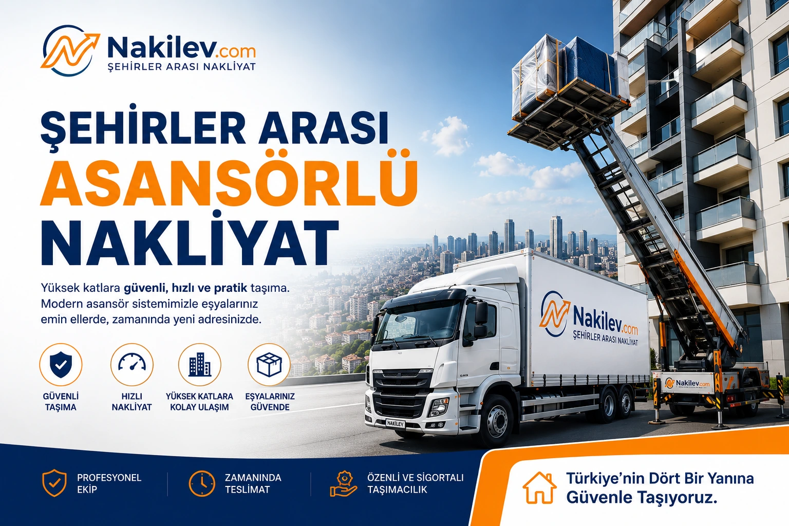 Şehirler Arası Asansörlü Nakliyat