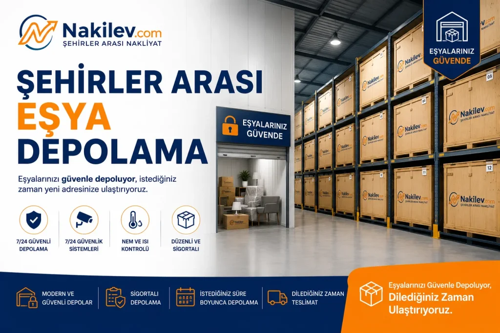 Şehirler Arası Eşya Depolama