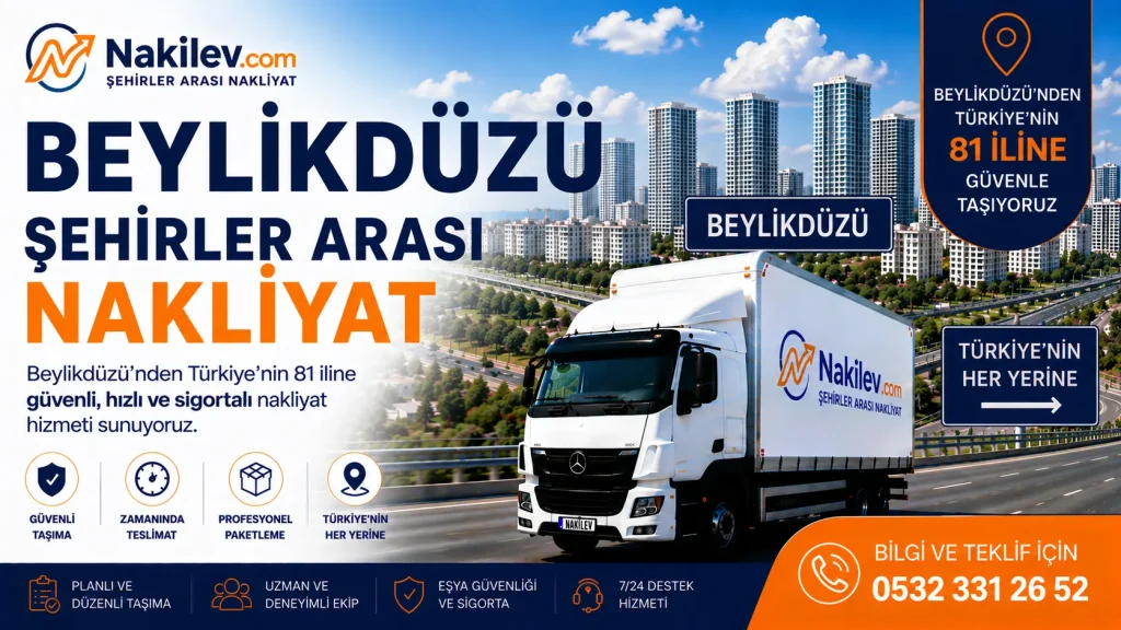 Beylikdüzü Şehirler Arası Nakliyat