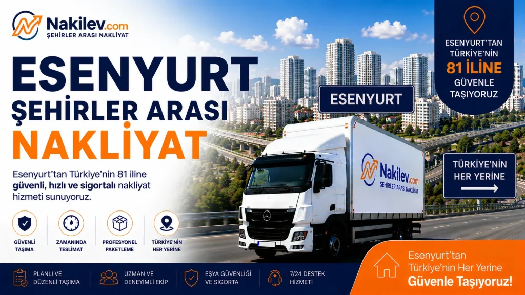 Esenyurt Şehirler Arası Nakliyat