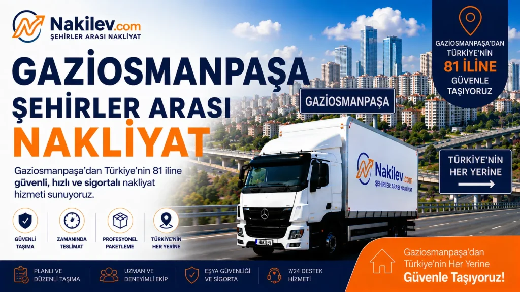 Gaziosmanpaşa Şehirler Arası Nakliyat