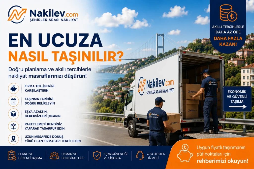 En Ucuza Nasıl Taşınılır